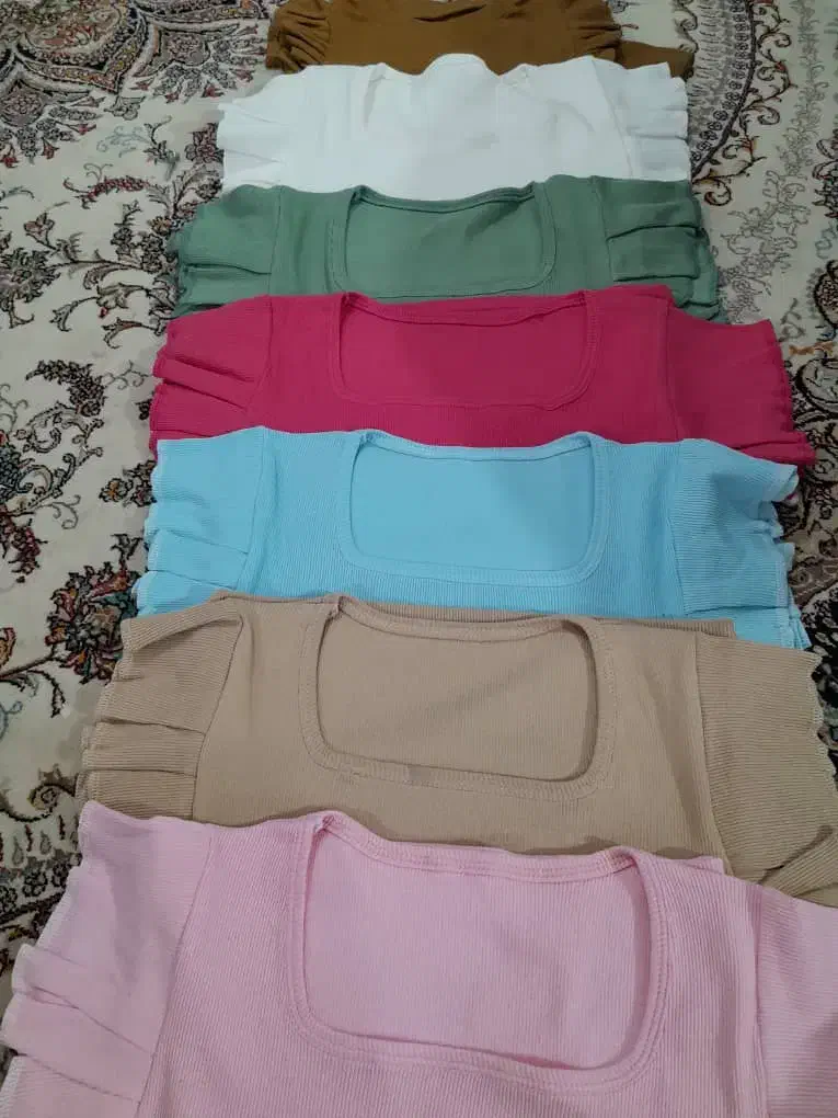 تاپ کراپ بادی آستین بلند و یقه اسکی|لباس|فردیس, فردیس|دیوار