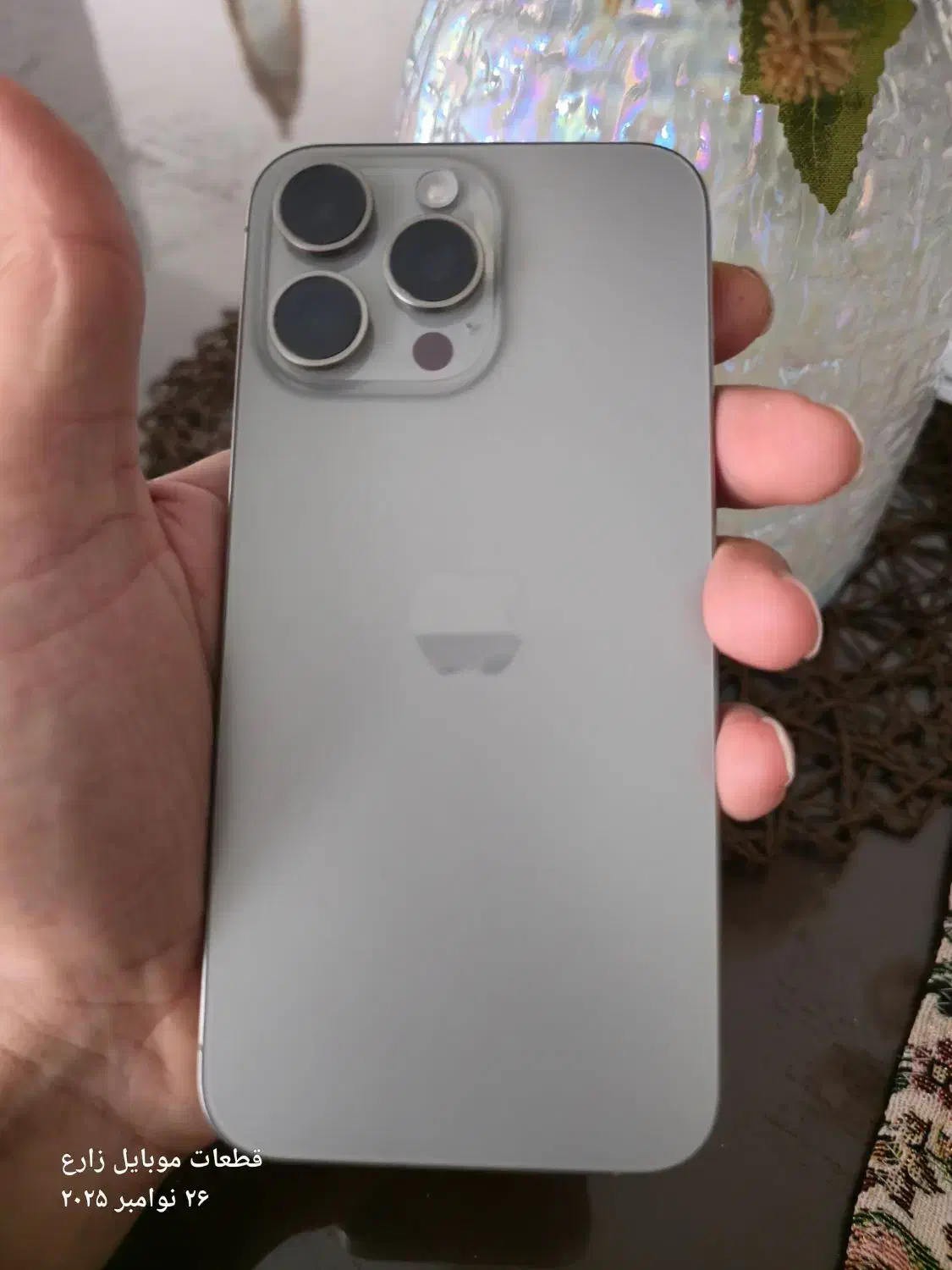 فروش برد ریجستر شده 15 پرو مکس 256 zaa|موبایل|ساری, |دیوار