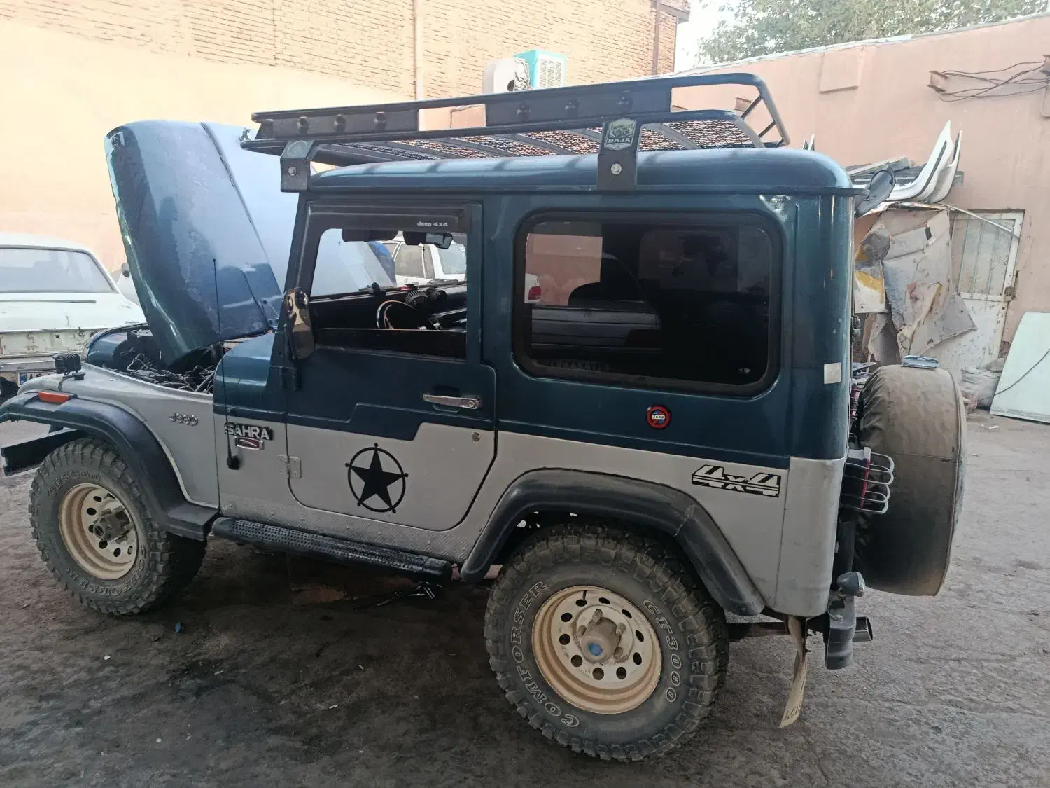 جیپ صحرا مدل 77|خودرو کلاسیک|کرمان, |دیوار