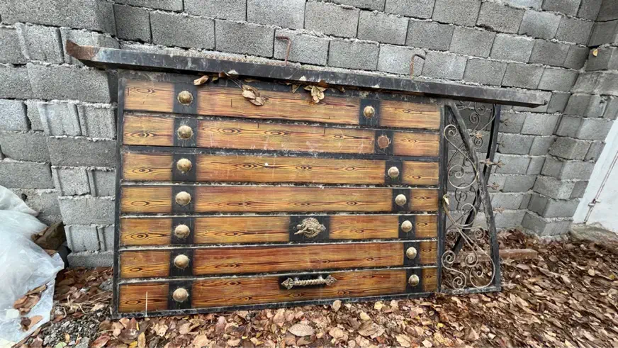 درب آهنی|مصالح و تجهیزات ساختمان|کرج, گلستان|دیوار