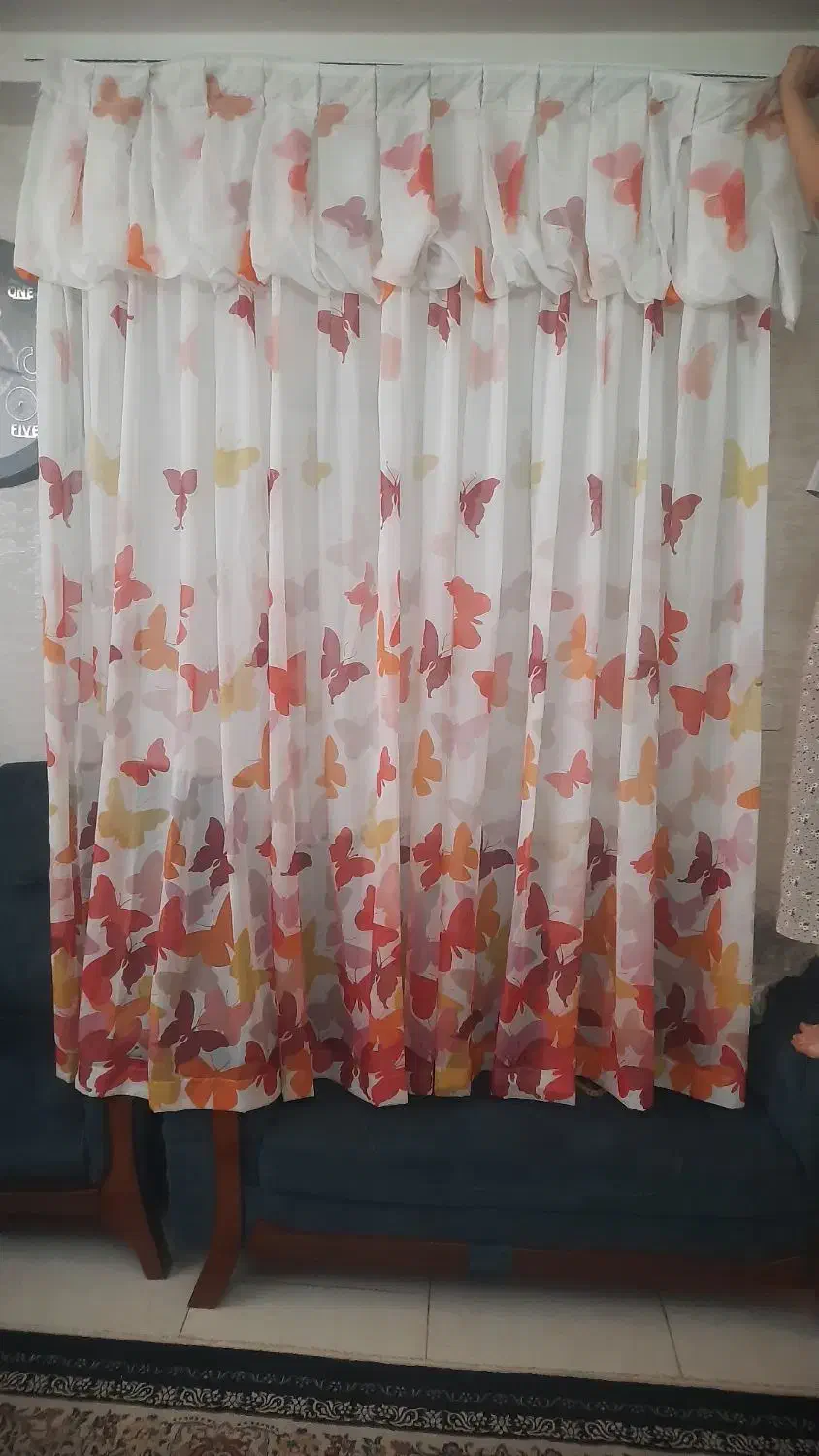 پرده تمیز و سالم|پرده، رانر، رومیزی|رشت, کوی مهر|دیوار