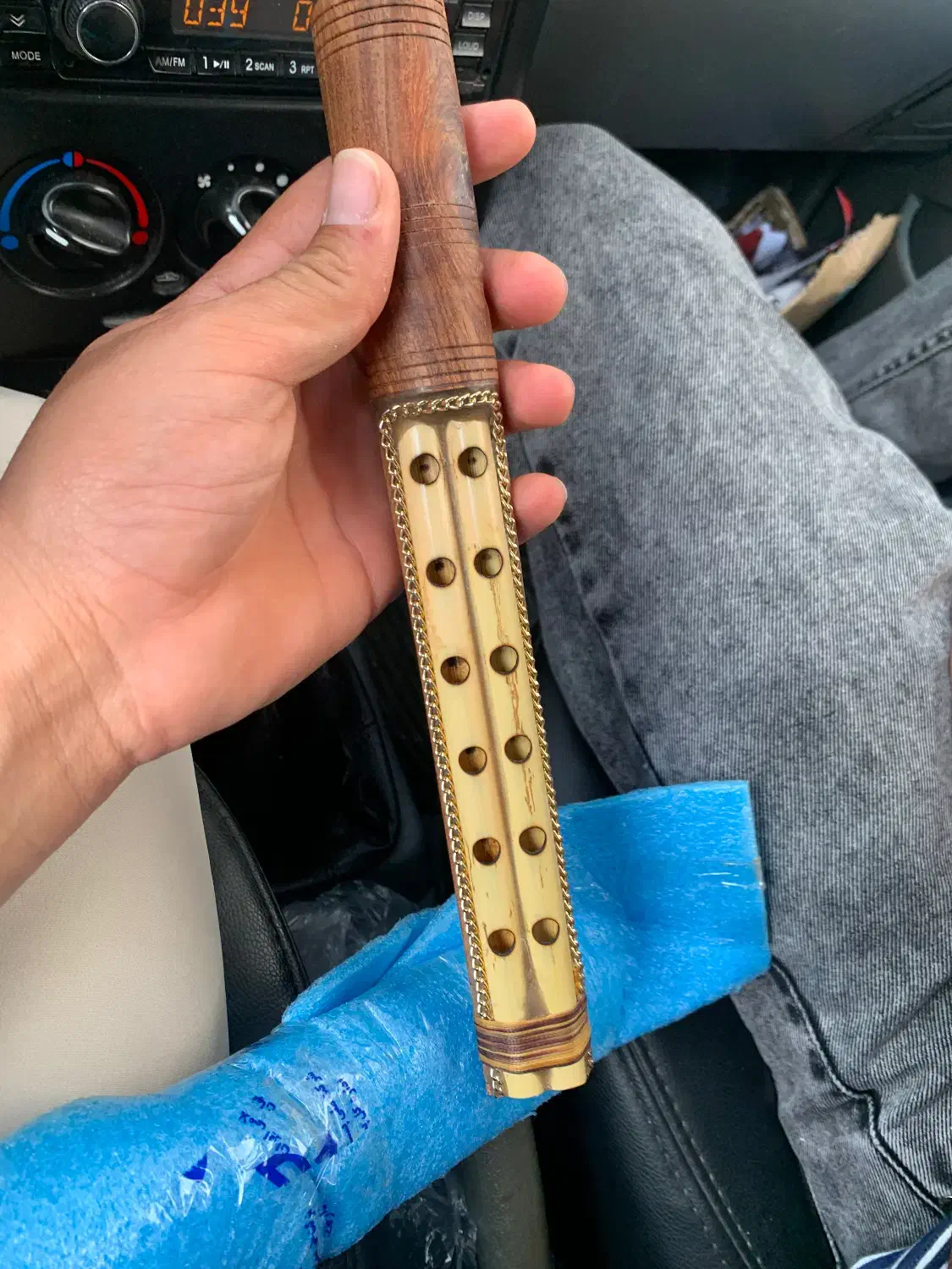 نی انبان|سازهای بادی|مشهد, تبادکان|دیوار