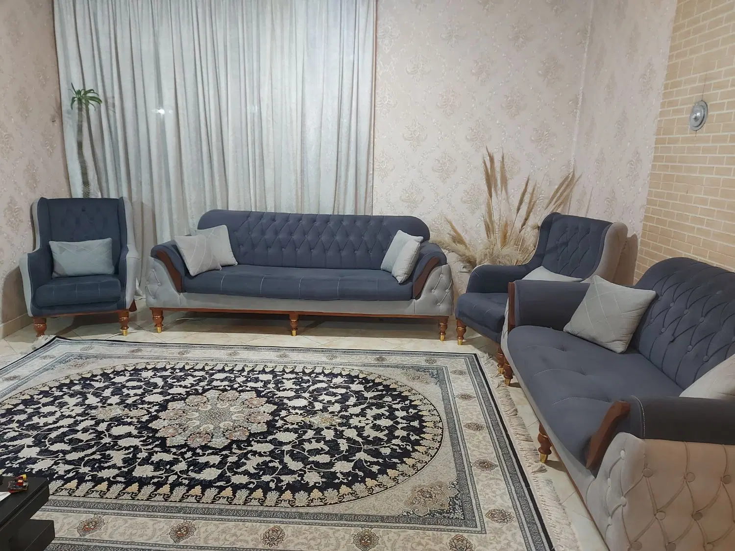 مبل چستر هفت نفره سفارشی|مبلمان خانگی و میز عسلی|تهران, شهرک استقلال|دیوار