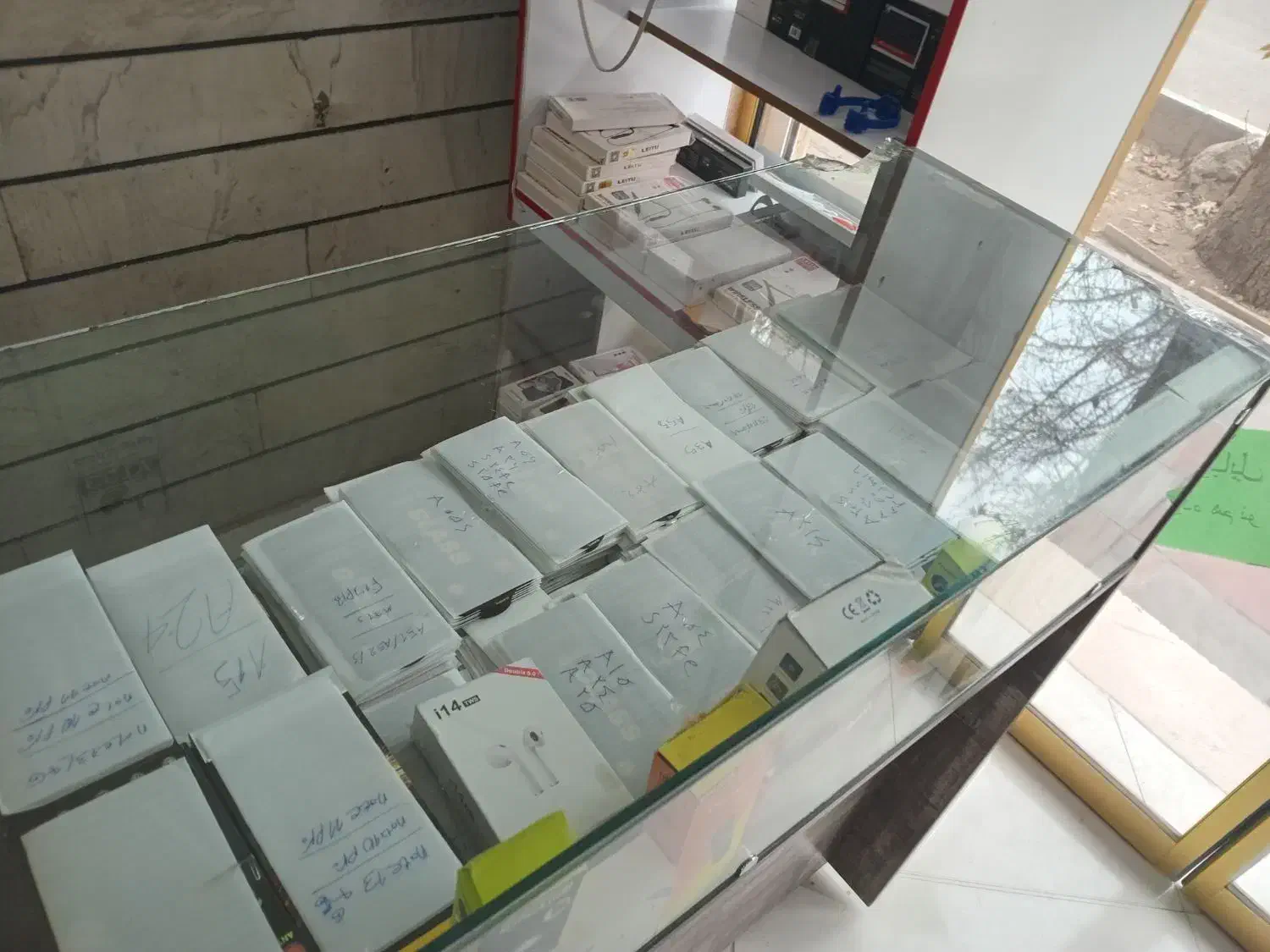 میز پیشخوان شیشه ای دکور شیشه رو ۱۰ میل|میز تحریر و کامپیوتر|ورامین, ریحان آباد|دیوار