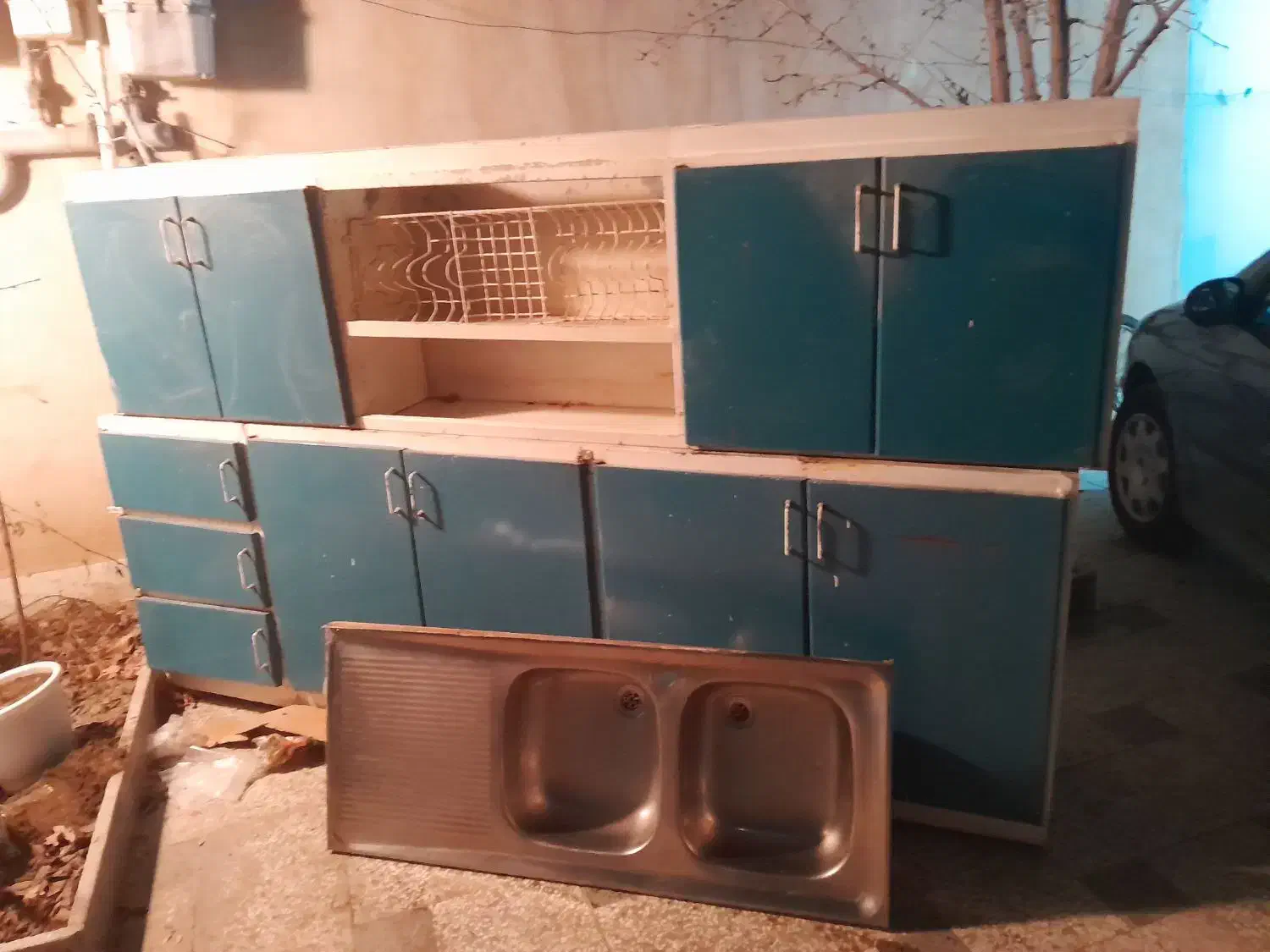 کابینت|آب‌چکان و نظم‌دهنده ظروف|مشهد, خرمشهر|دیوار