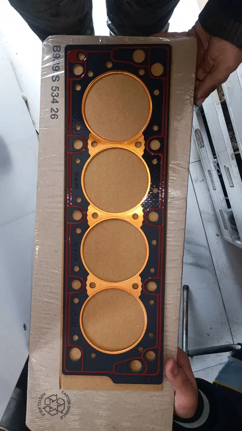 واشر سرسیلندر وفا ترک اورجینال تقویتی|قطعات یدکی و لوازم جانبی|برخوار, |دیوار