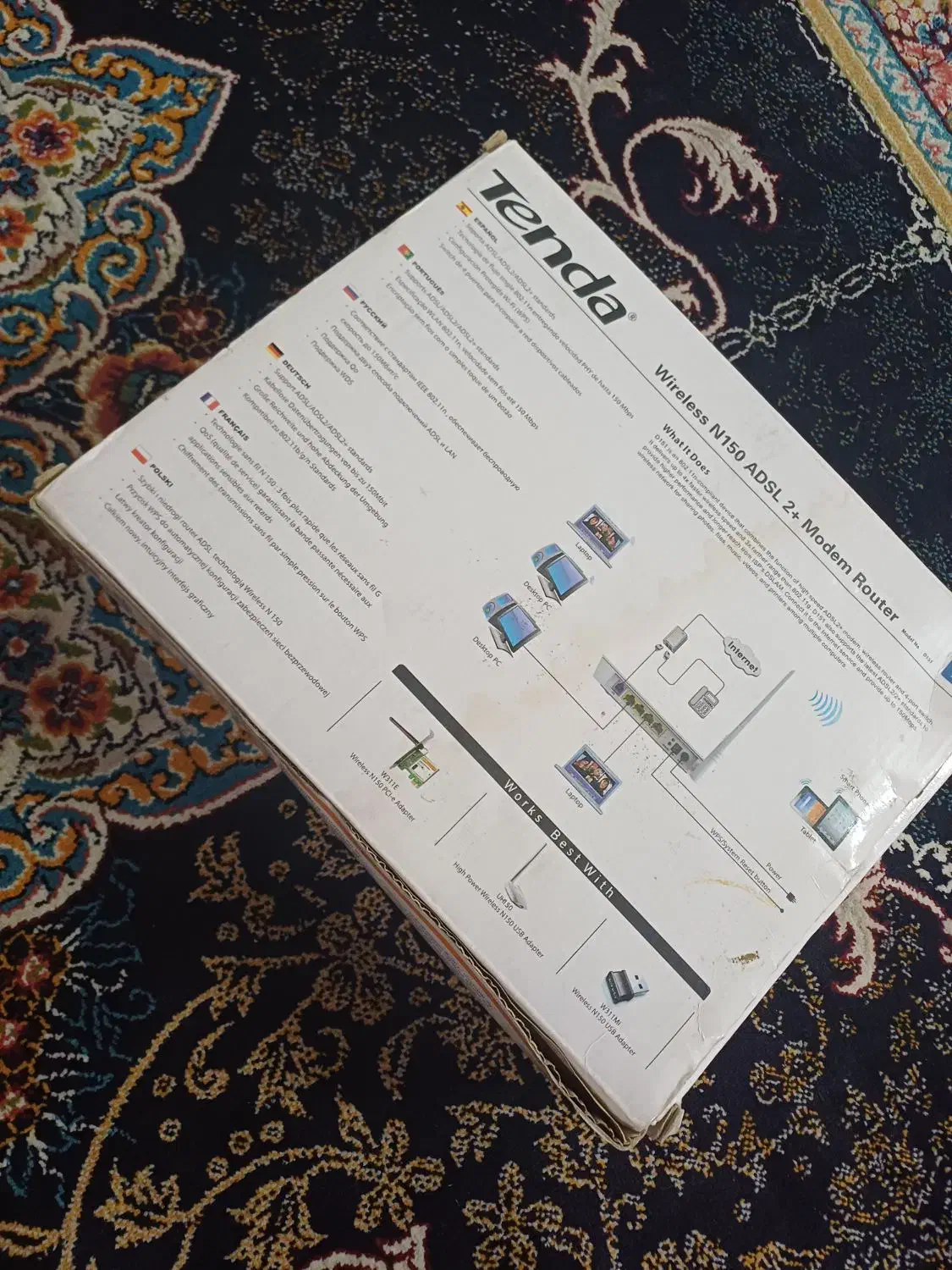 مودم Tenda|مودم و تجهیزات شبکه|تهران, امام زاده حسن|دیوار