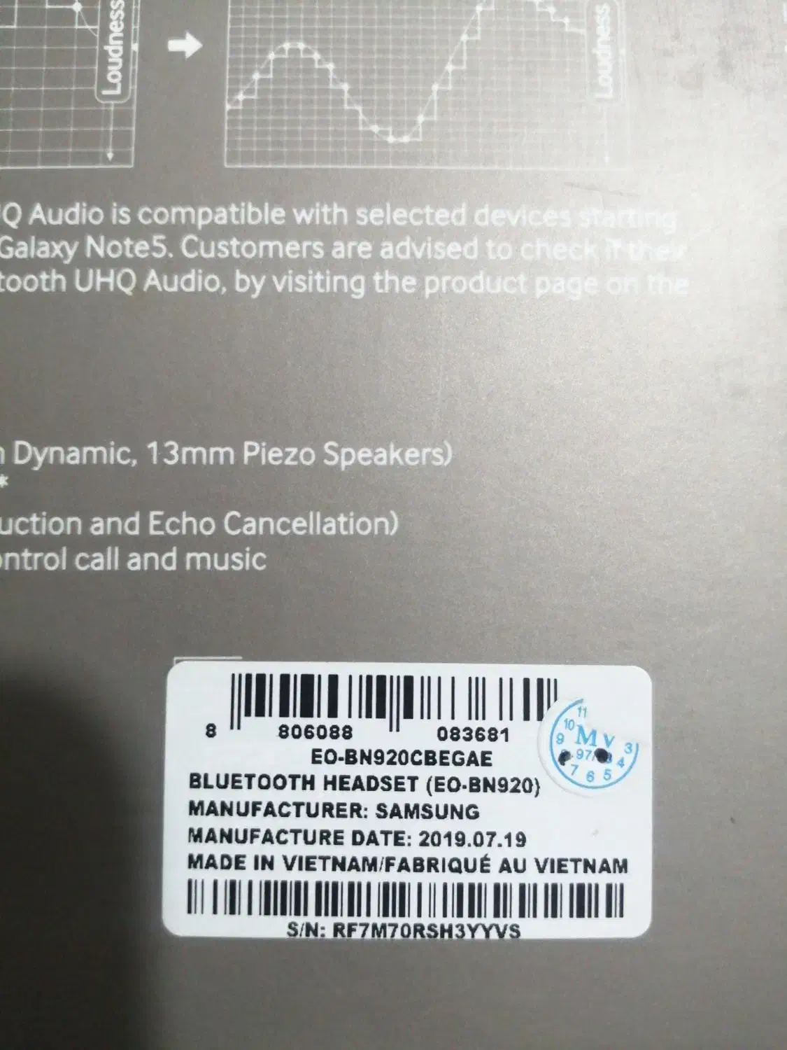 هنذفری دور گردنی سامسونگ اصل|لوازم جانبی موبایل و تبلت|نظرآباد, شهرک سید جمال الدین|دیوار