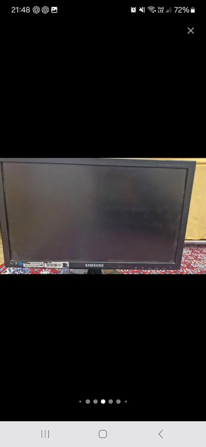 دو عدد مانیتور سامسونگ و HP|قطعات و لوازم جانبی رایانه|قزوین, |دیوار