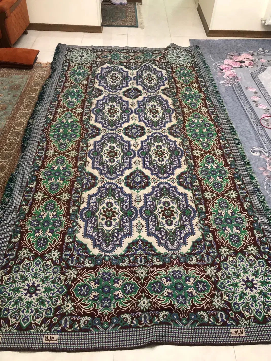 روفرشی پشمی|روفرشی|تهران, سبلان (لشگر)|دیوار