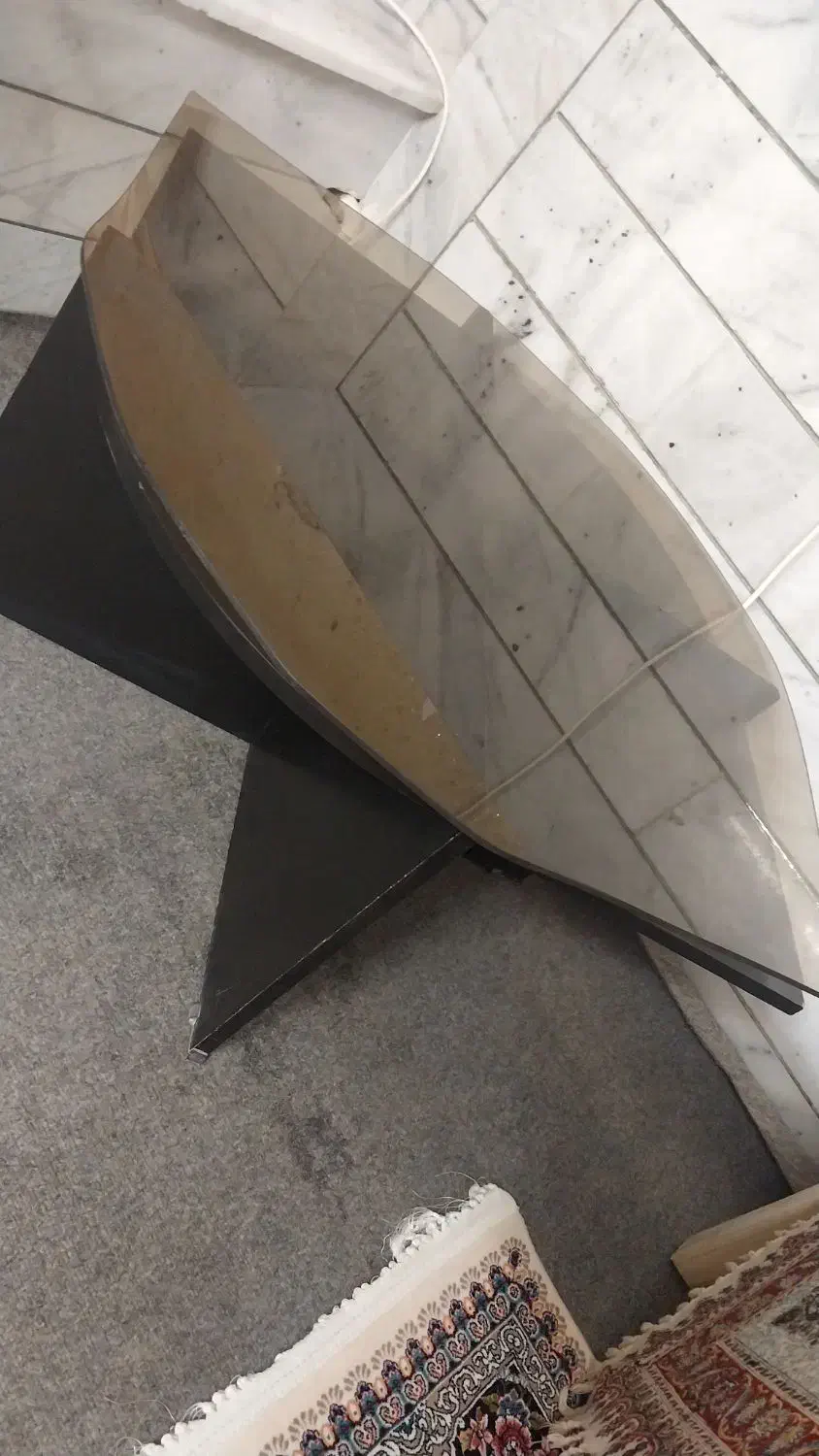 میزجلومبلی باشیشه|مبلمان خانگی و میز عسلی|بیرجند, |دیوار