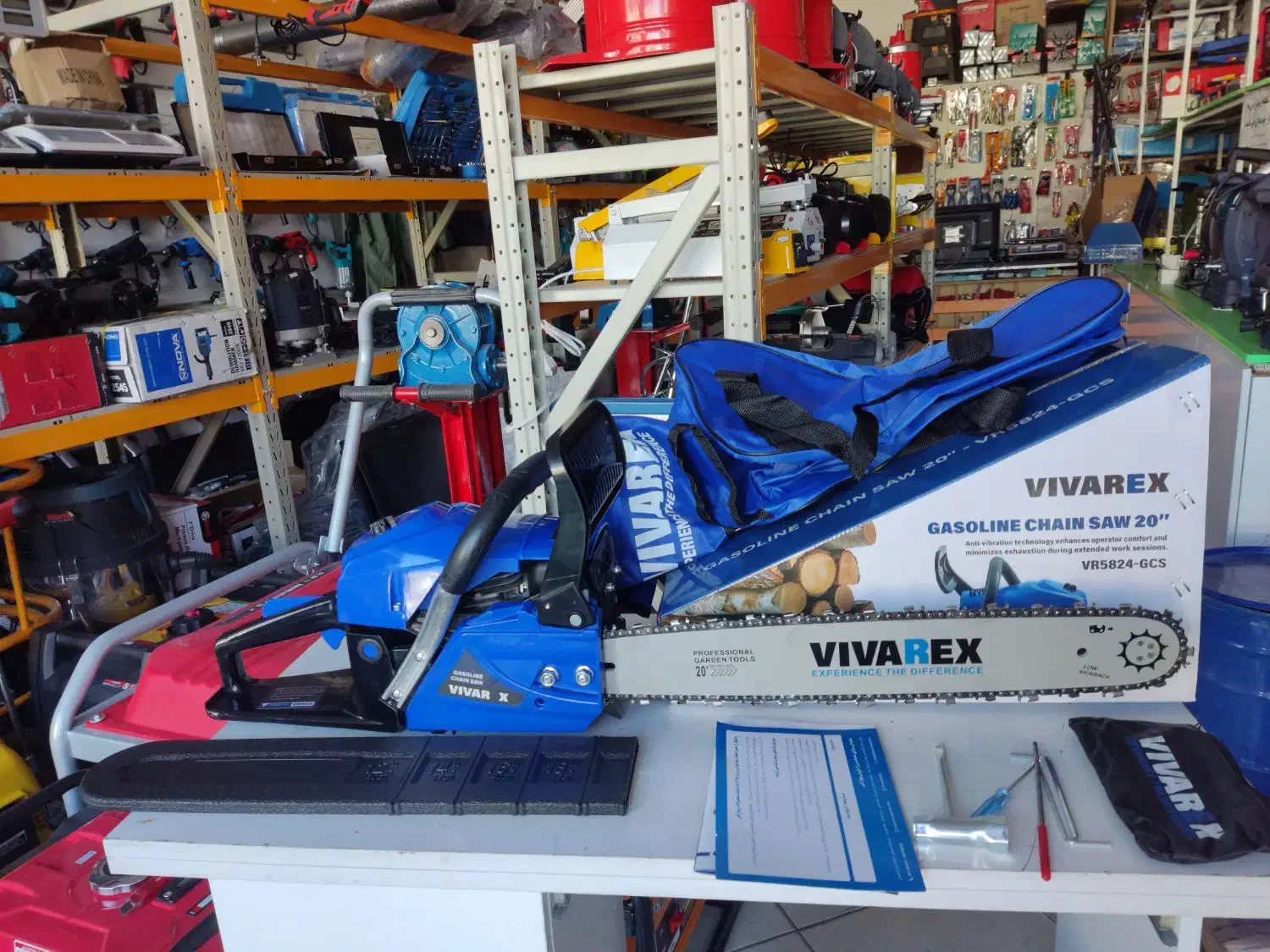 اره موتوری ریوارکس ۵۰ سانت باگارانتی ابزار رسولی|ابزارآلات|بیرجند, |دیوار