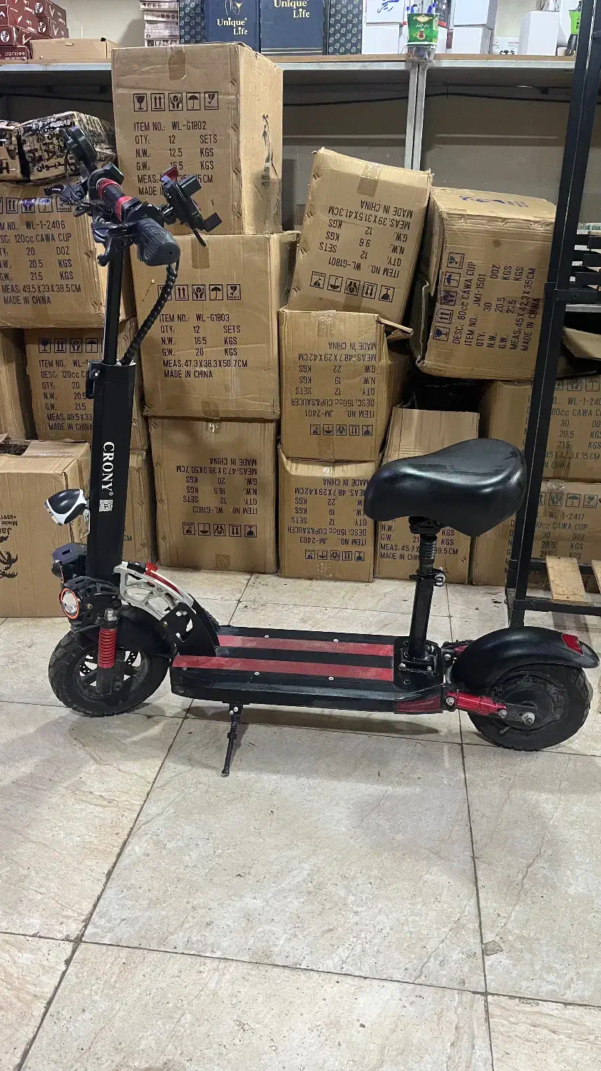 اسکوتر برقی دوچرخه ای|دوچرخه، اسکیت، اسکوتر|آبادان, |دیوار