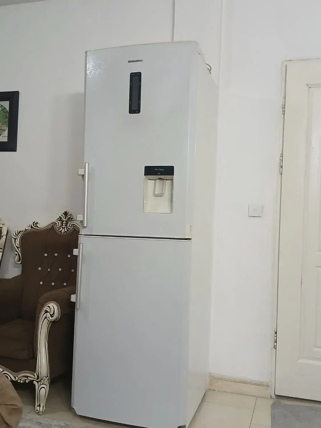 یخچال 12فوت جنرال استیل آبسرد کن دار|یخچال و فریزر|کهریزک, |دیوار