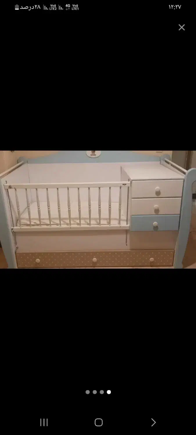 سرویس خواب کودک و نوجوان همرا فرش و پرده تدی خرسه|تخت و سرویس خواب|بیرجند, |دیوار