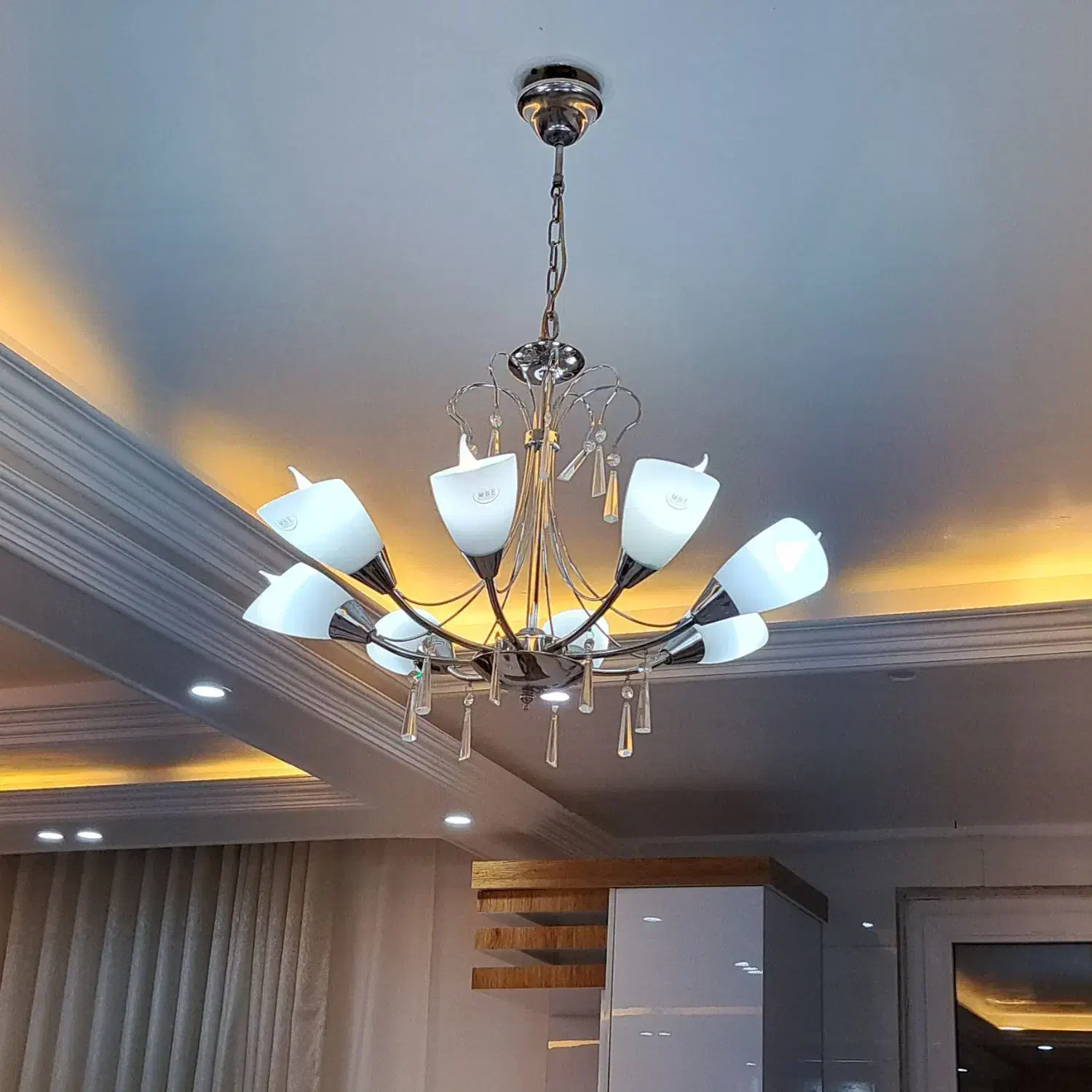 لوستر|لوستر و چراغ آویز|خرمآباد, |دیوار