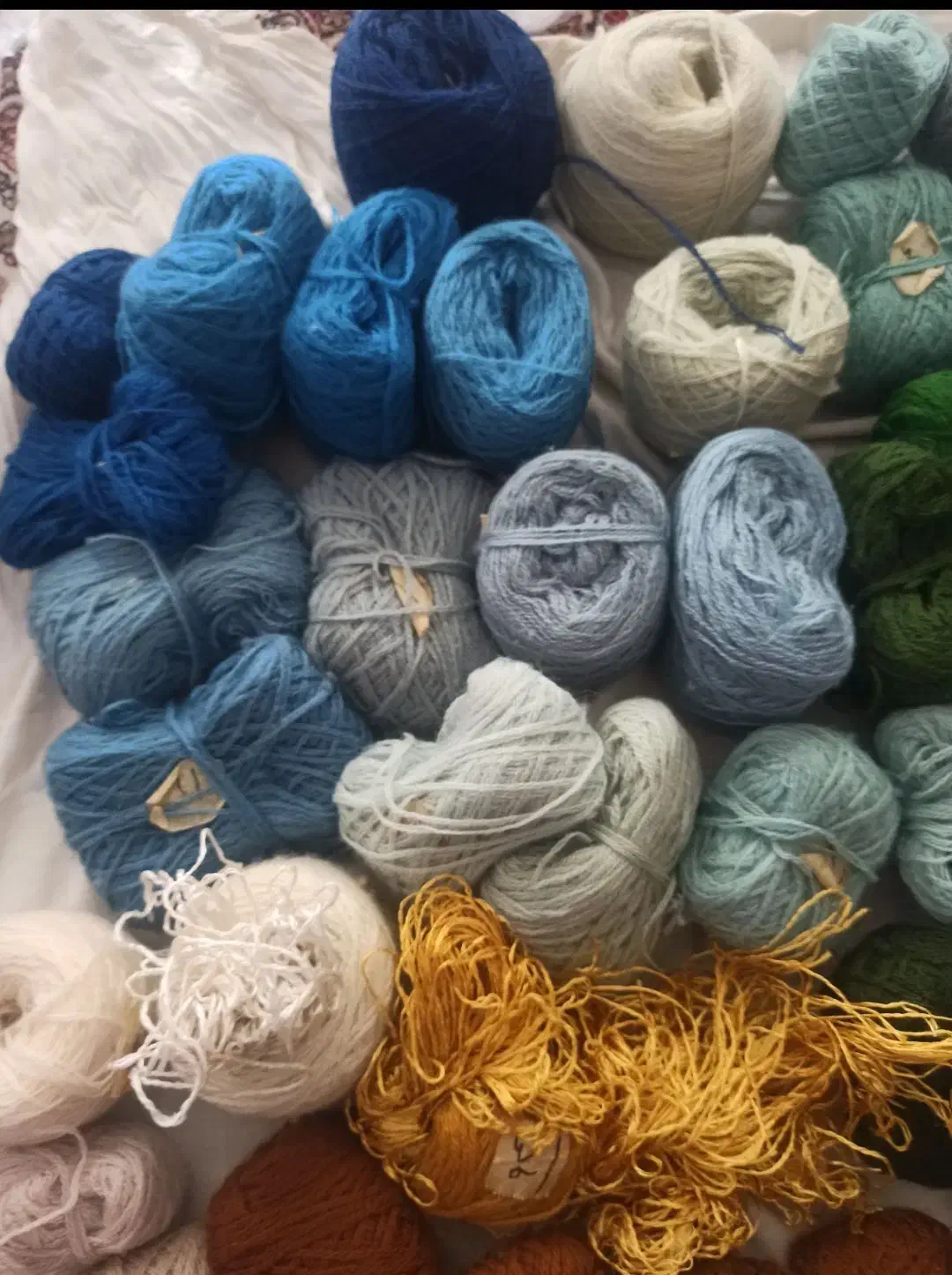 نخ قالی|ابزارآلات|رودهن, |دیوار