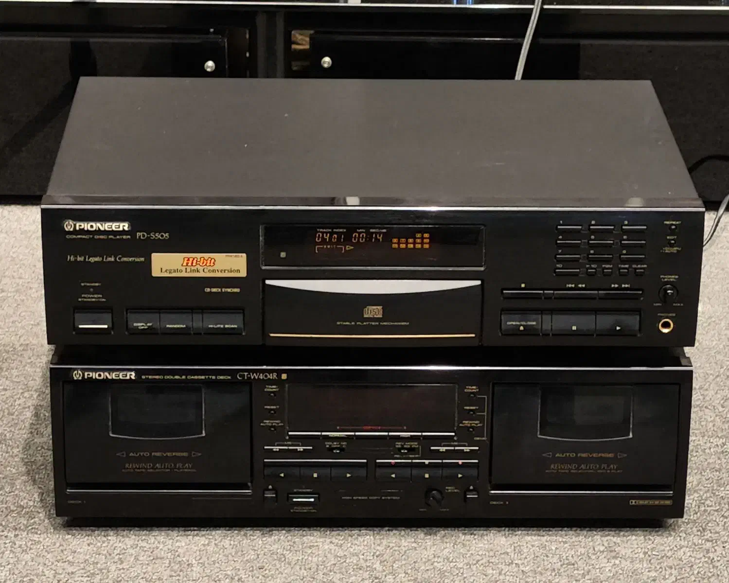 سیدی پلیر و دک کاست پایونیر|سیستم صوتی خانگی|تهران, جردن|دیوار