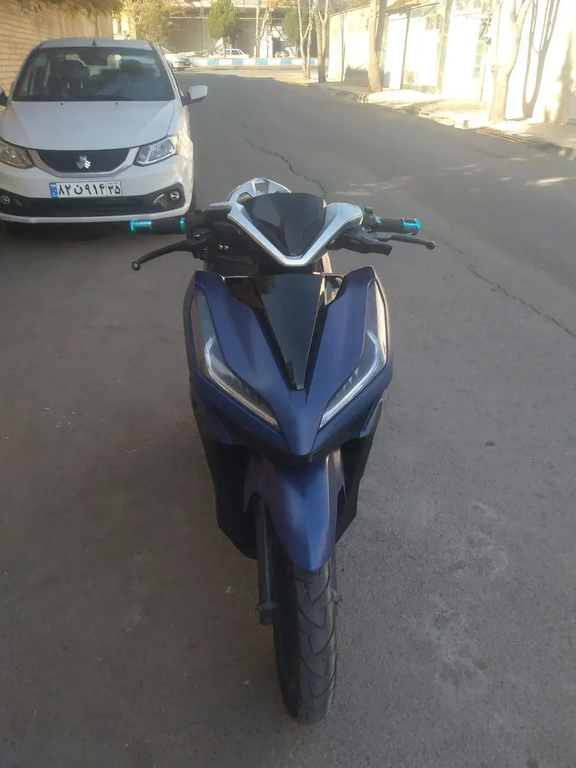 موتور کلیک توسن تکنو ۱۵۰.|موتورسیکلت|میانه, |دیوار