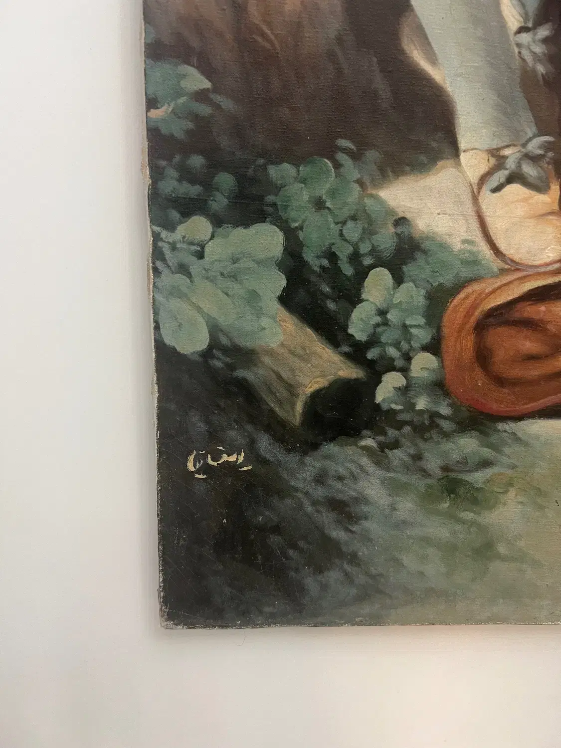 تابلو نقاشی قدیمی اثر استاد یوسفی نیا ۱/۵۰در ۱ متر|تابلو، نقاشی، عکس|تهران, جماران (نیاوران)|دیوار