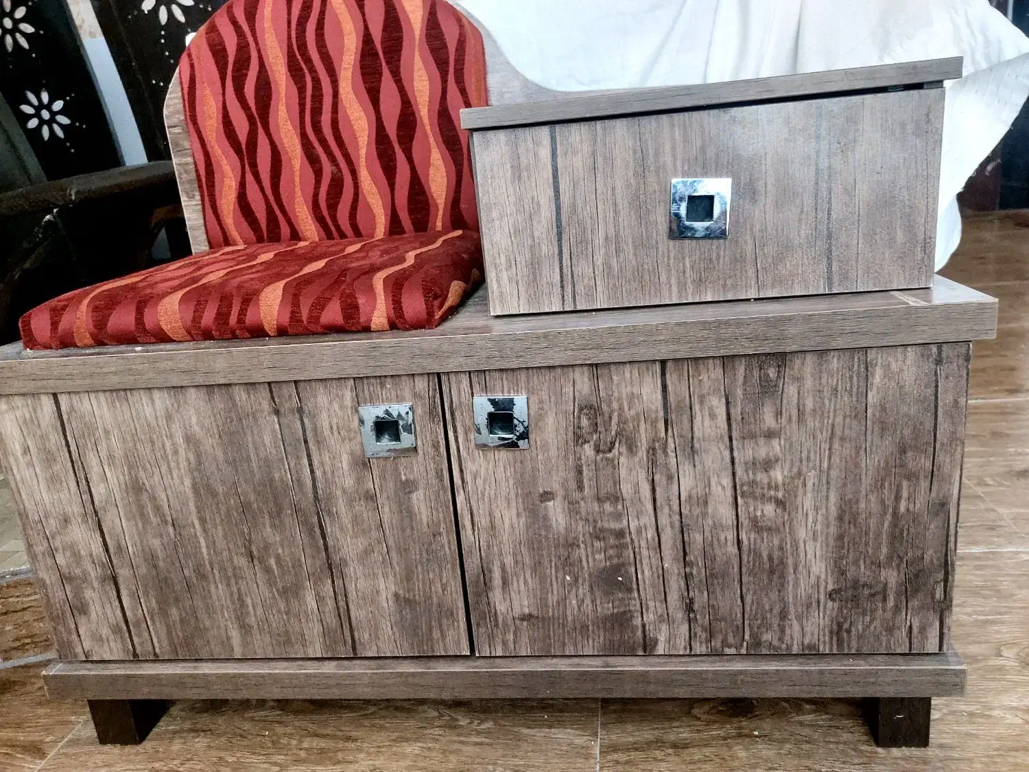 باسلام میز ام دی اف تلفن دو درب ویه کشو|میز تلفن|کرمان, |دیوار