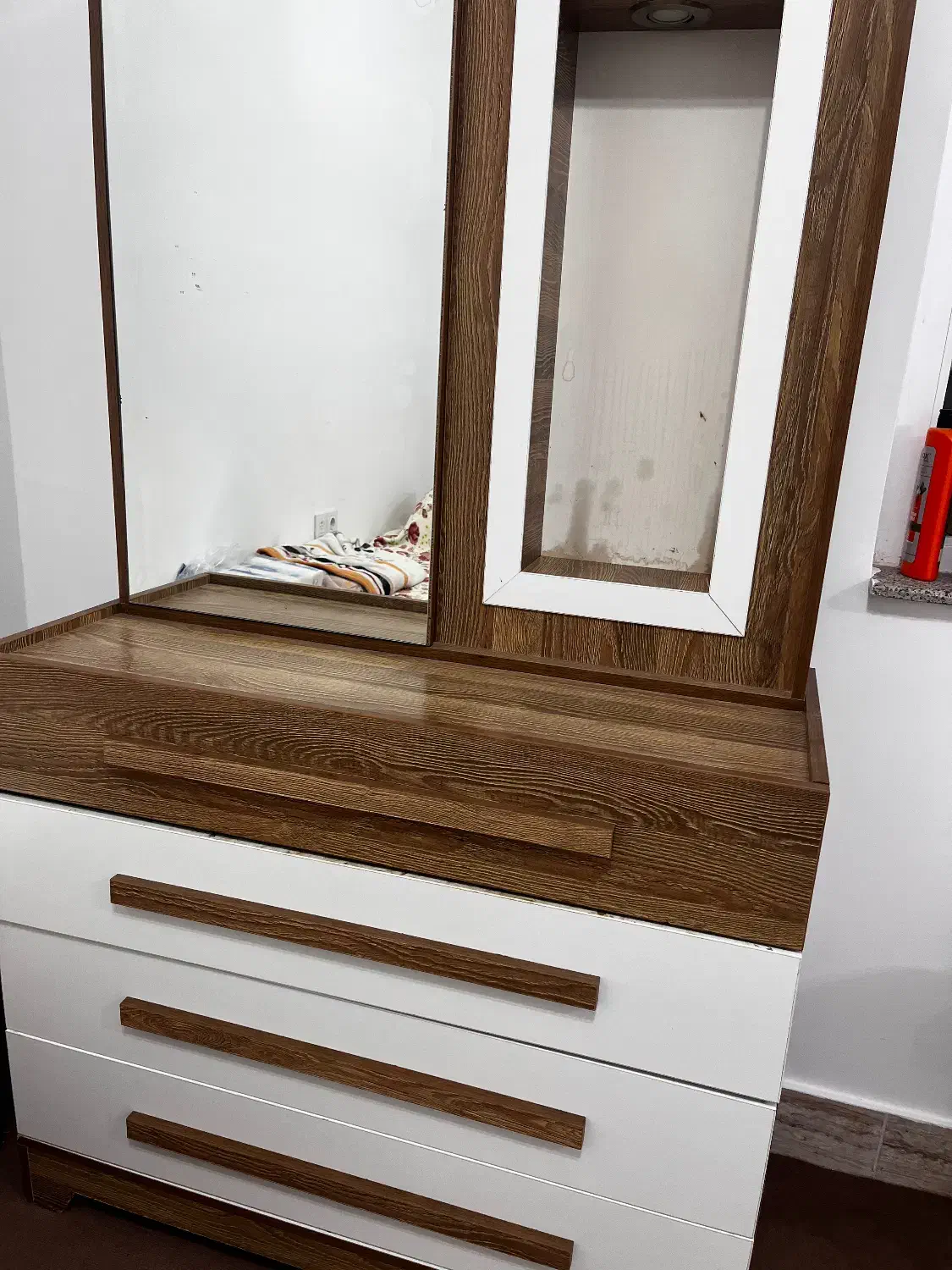 فروش دراور لباس و میز ارایش|جاکفشی، کمد، دراور|گنبد کاووس, |دیوار