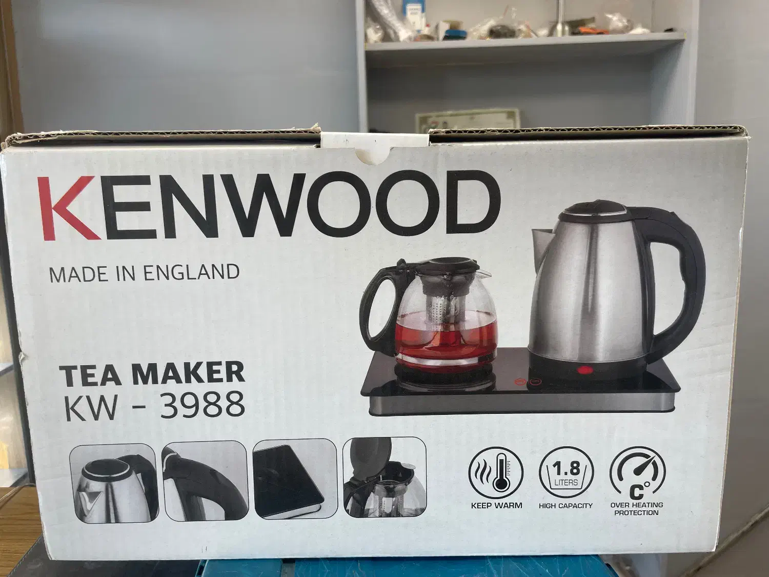 فروش چایساز کنوود به قیمت عمده|سماور، چایساز، قهوهساز|هشتگرد, شهرک بعثت|دیوار