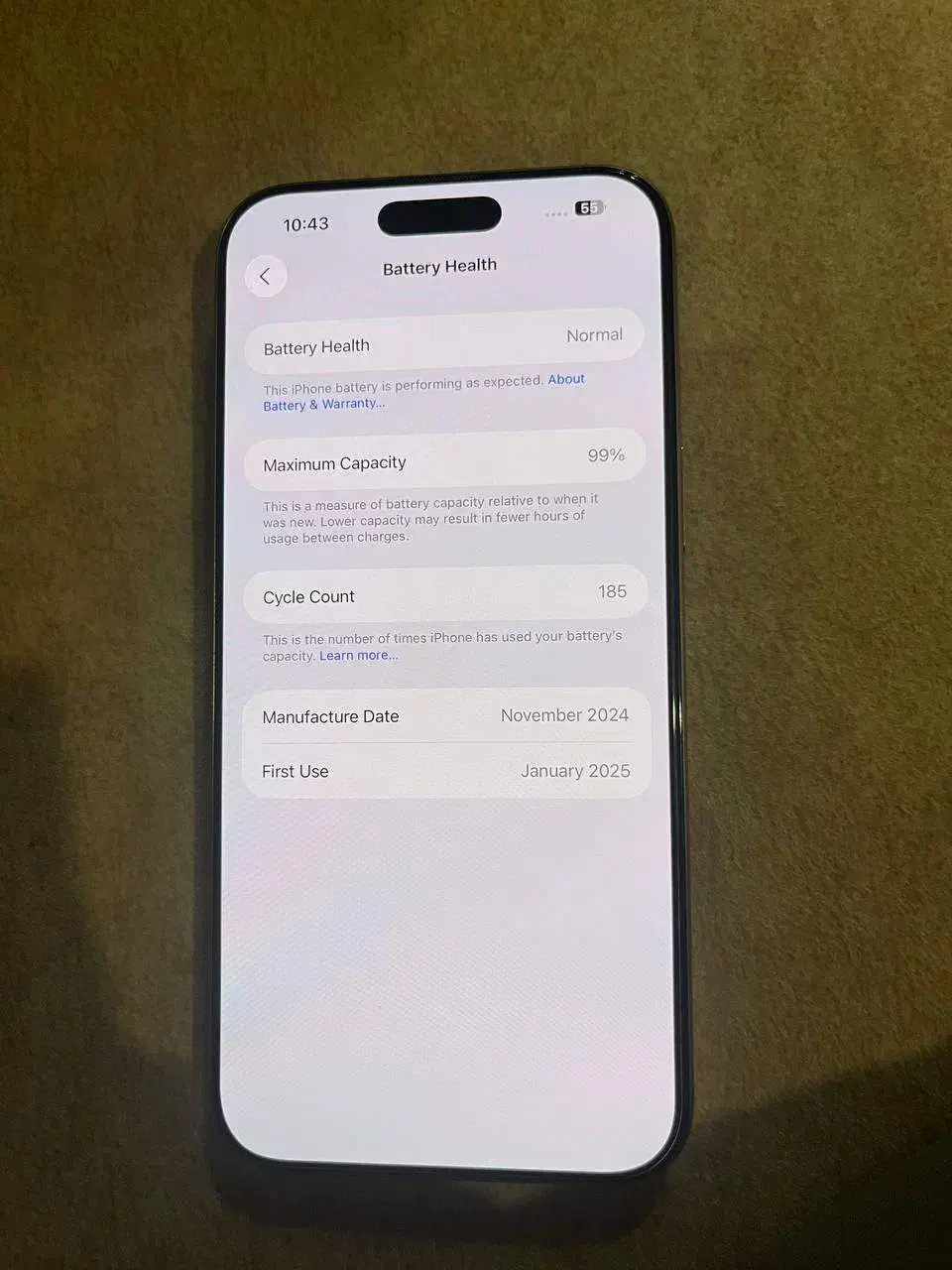 Iphone 16 Pro Max|موبایل|تهران, شهرک بوعلی|دیوار