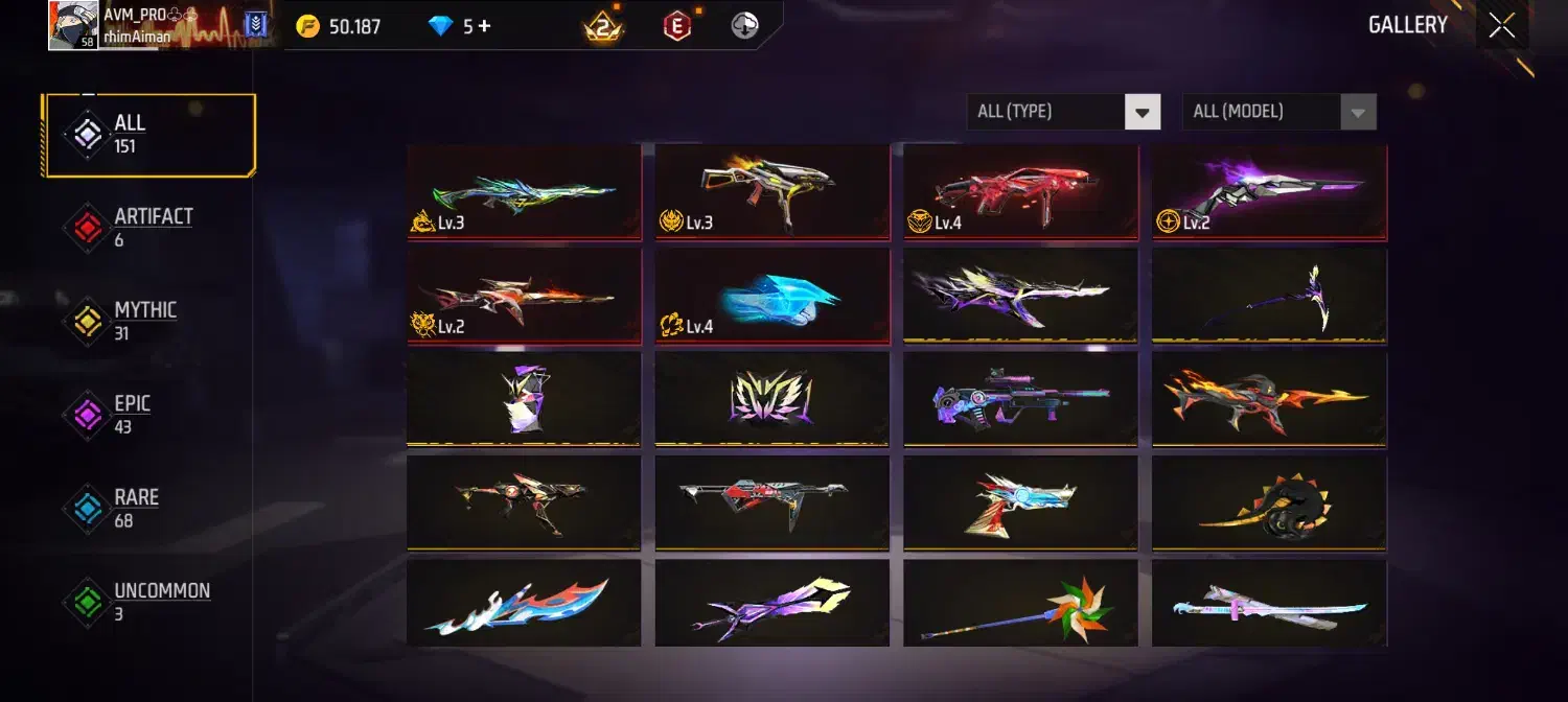 اکانت فری فایر|کنسول، بازی ویدئویی و آنلاین|کن, |دیوار