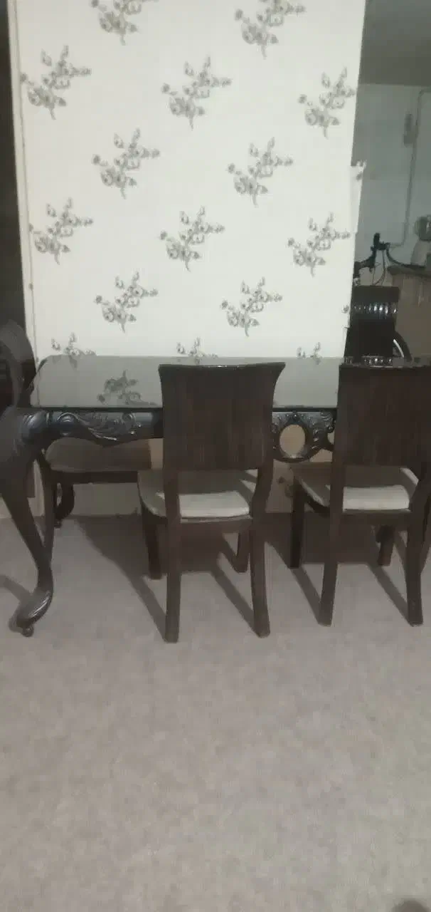 میز غذا خوری|میز و صندلی غذاخوری|زنجان, |دیوار