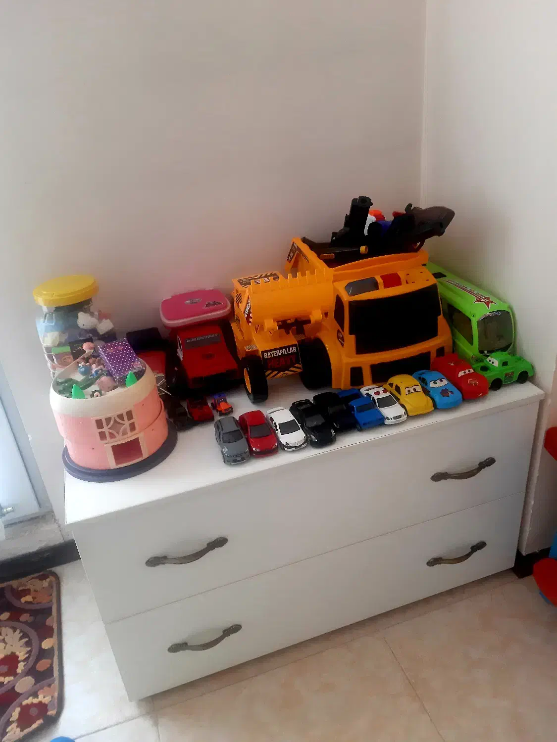 تخت وکمدکودک ونوجوان baby land|تخت و سرویس خواب|گرمدره, |دیوار