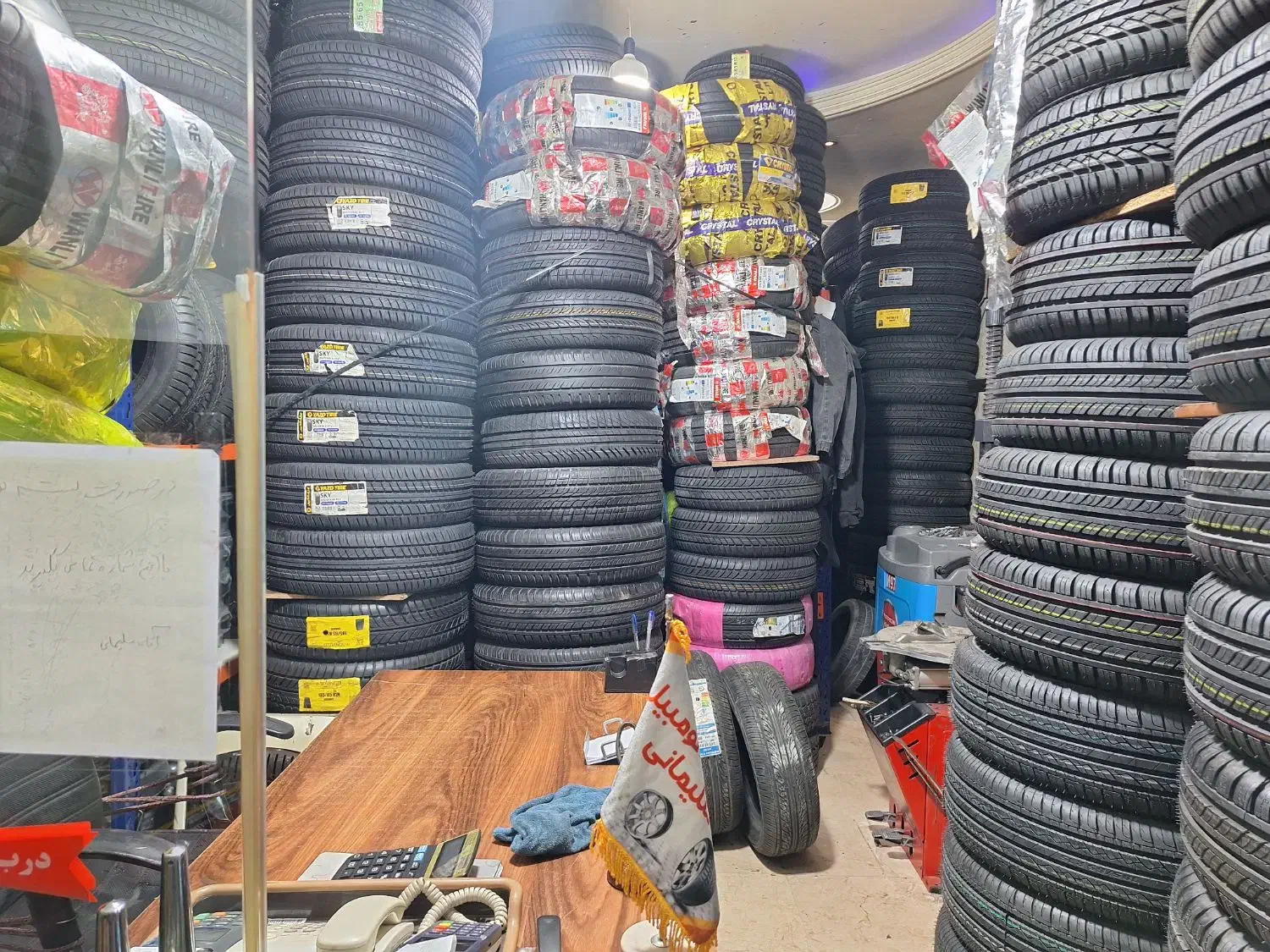 فروش لاستیک با چک صیادی بدون پیش پرداخت|قطعات یدکی و لوازم جانبی|تهران, حکیمیه|دیوار