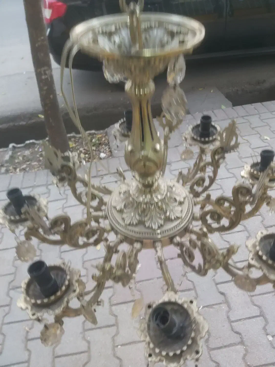 لوستر. شیک و زیبا|لوستر و چراغ آویز|علیآباد کتول, |دیوار