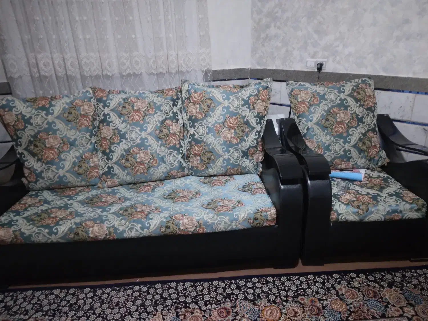 مبل هفت نفره در حد نو|مبلمان خانگی و میز عسلی|ابهر, |دیوار