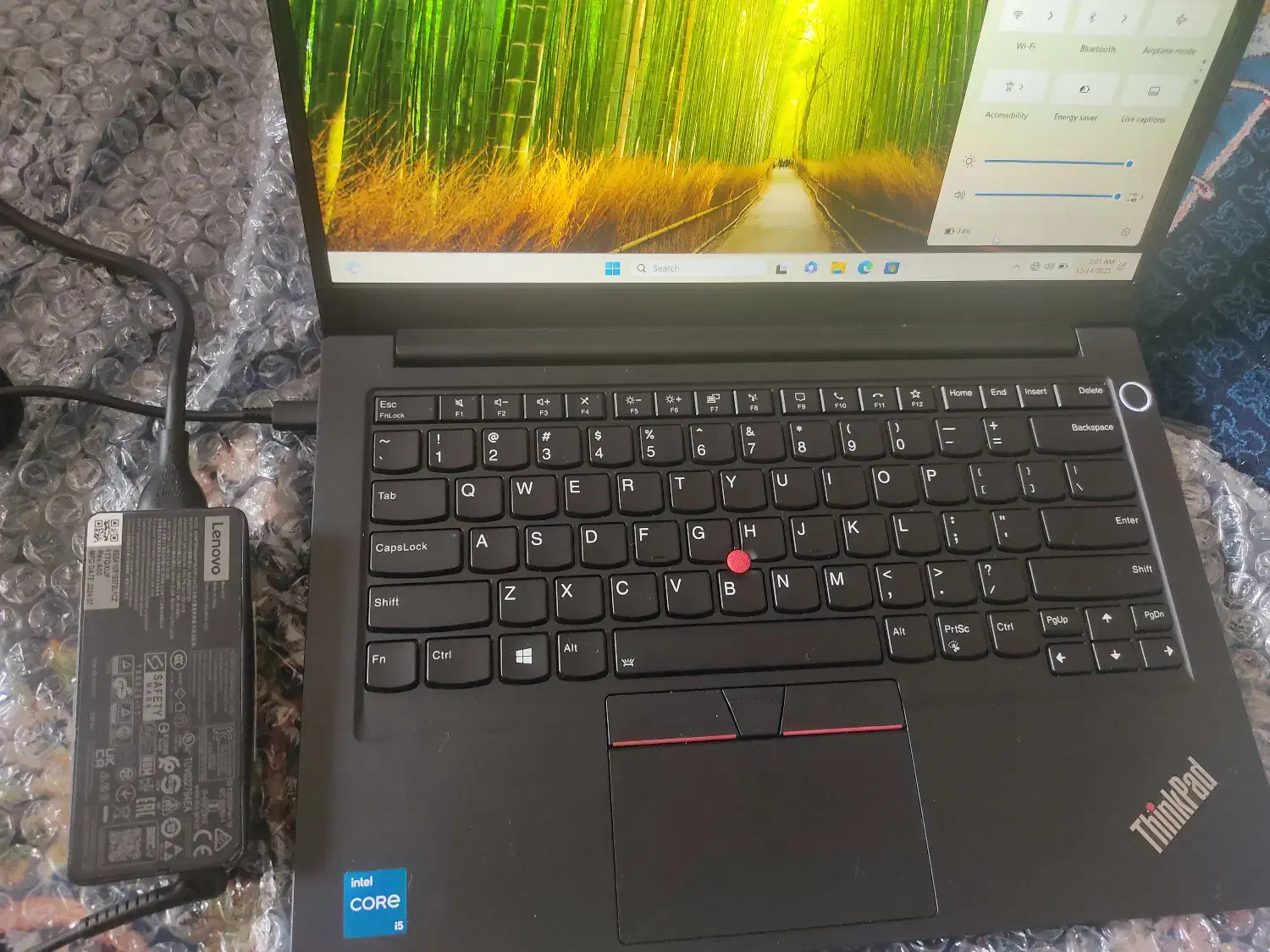 لپتاپ لنوو ThinkPad E14 gen2 (سلامت باتری 100)|رایانه همراه|کرج, شهرک آسمان|دیوار