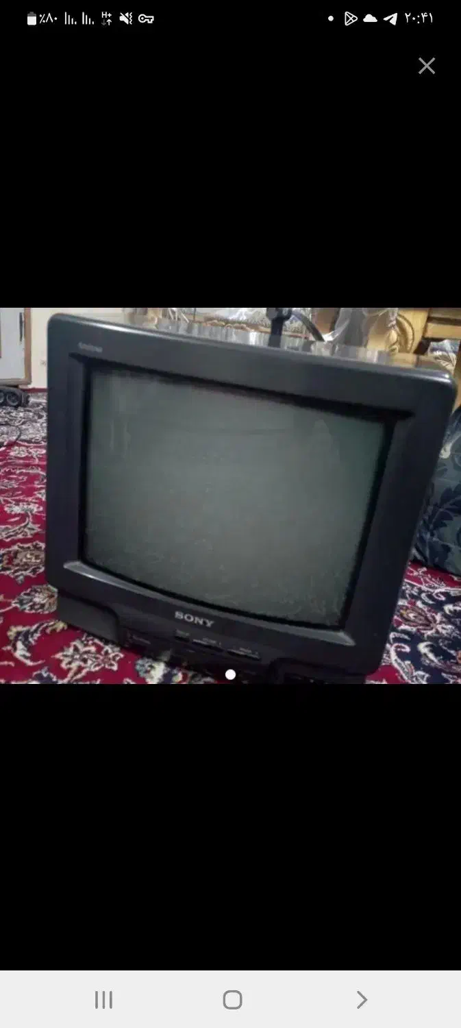 تلویزیون 14 اینچ با کنترل|تلویزیون و پروژکتور|دزفول, |دیوار