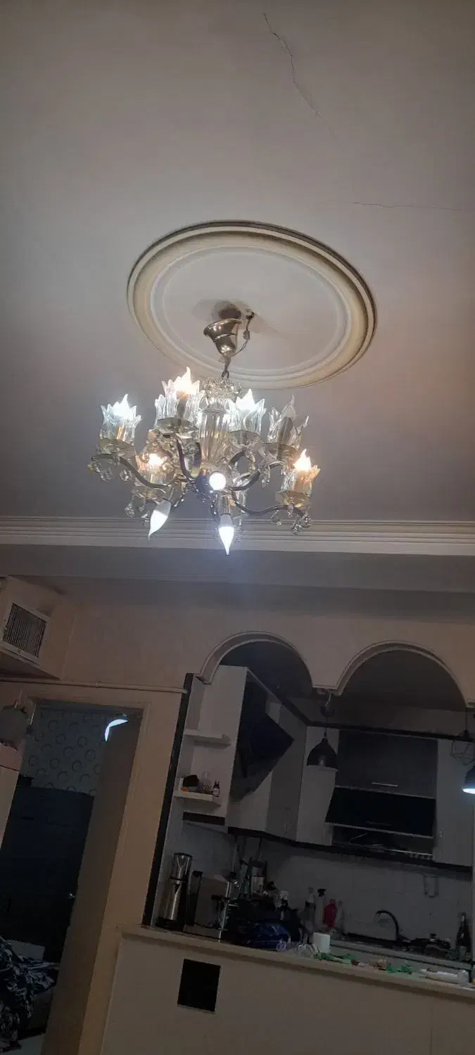 لوستر ۱۲ شعله|لوستر و چراغ آویز|محمدشهر, سیدآباد|دیوار