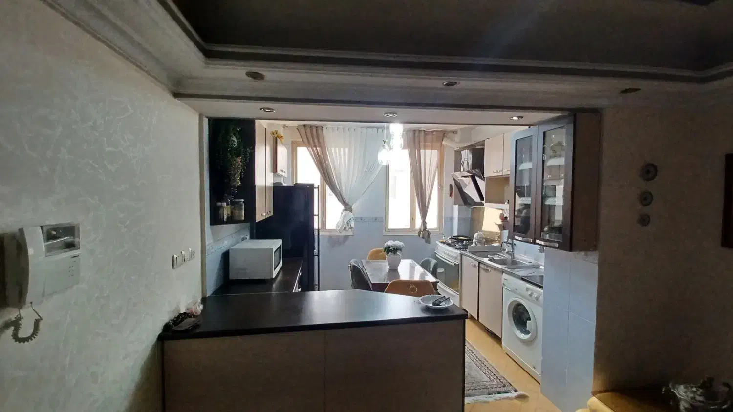 کابینت دست دوم mdf با سینک و شیر|کتابخانه، شلف، قفسه‌های دیواری|تهران, بهداشت|دیوار