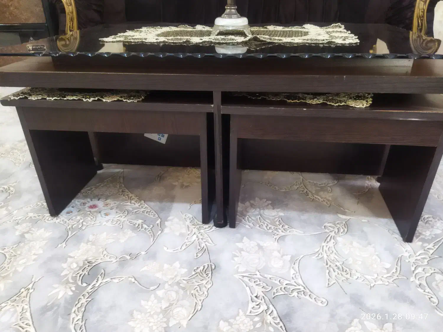 میز جلو. مبلی|میز و صندلی غذاخوری|شیروان (خراسان), |دیوار