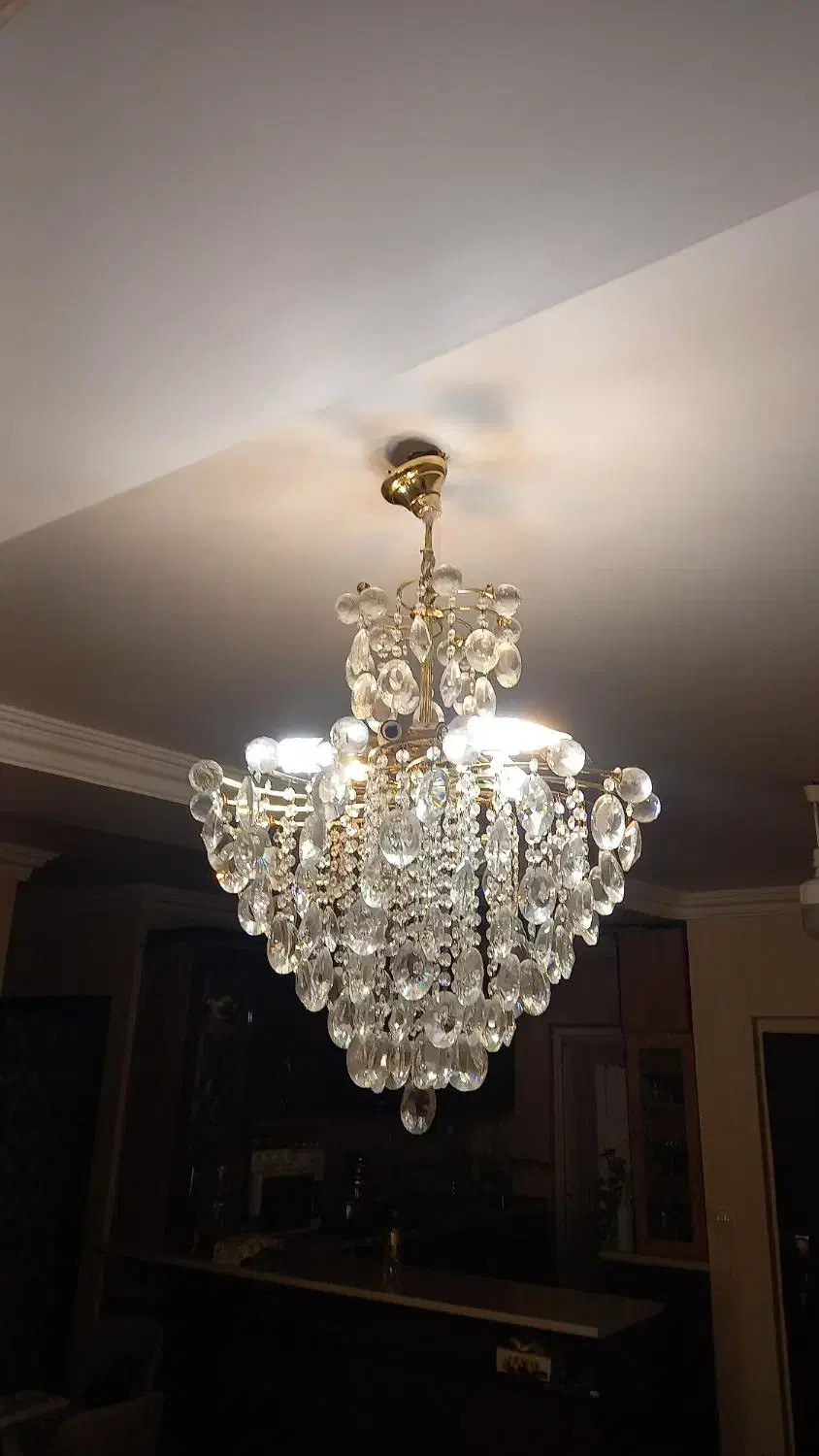 لوستر|لوستر و چراغ آویز|علی‌آباد کتول, |دیوار