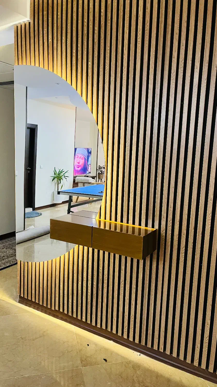 اینه قدی دفرمه بکلایت کنسول شلف|آینه|تهران, صادقیه|دیوار