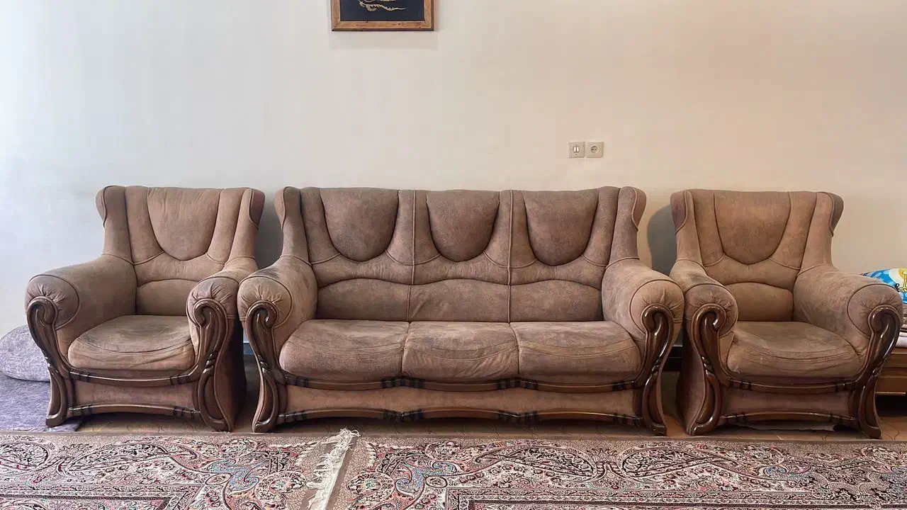 مبل 7نفره|مبلمان خانگی و میز عسلی|فولادشهر, C1|دیوار