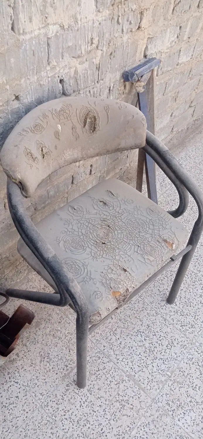 صندلی فلزی|صندلی و نیمکت|مشهد, کوی المهدی|دیوار