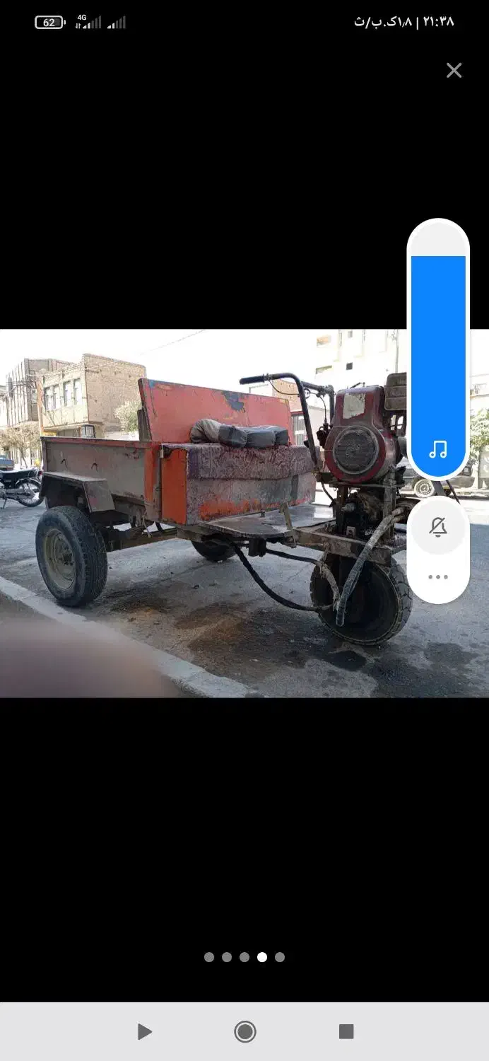 موتور سه چرخ مصالح ساختمانی|موتورسیکلت|سلفچگان, |دیوار