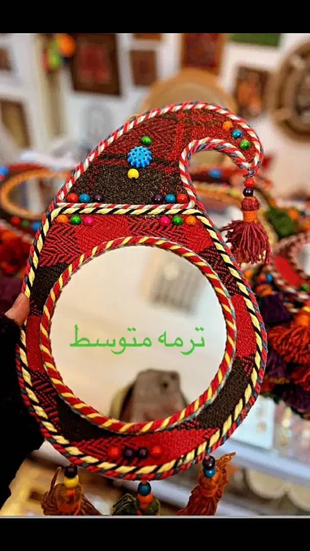 آینه فرش|صنایع دستی و سایر لوازم تزئینی|فردیس, شهرک هفده شهریور|دیوار