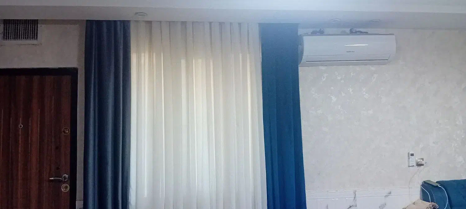 پرده پانچ 4 تیکه|پرده، رانر، رومیزی|قزوین, |دیوار