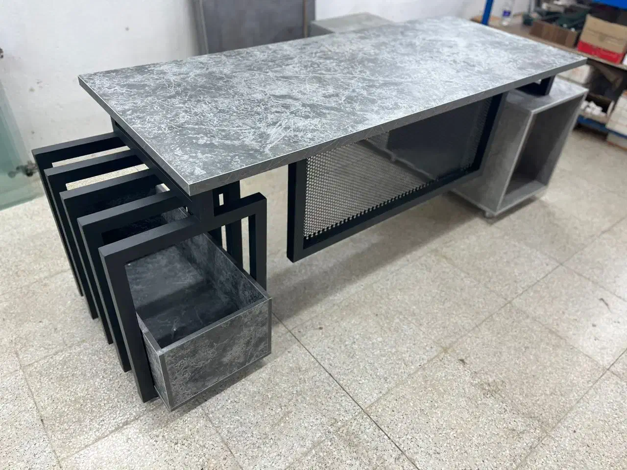 میز مدیریت ریاستی اداری جدید|مبلمان اداری|اصفهان, بابوکان|دیوار