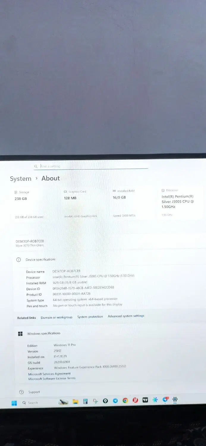 کامپیوتر خانگی در حد نو|رایانه رومیزی|آستارا, |دیوار