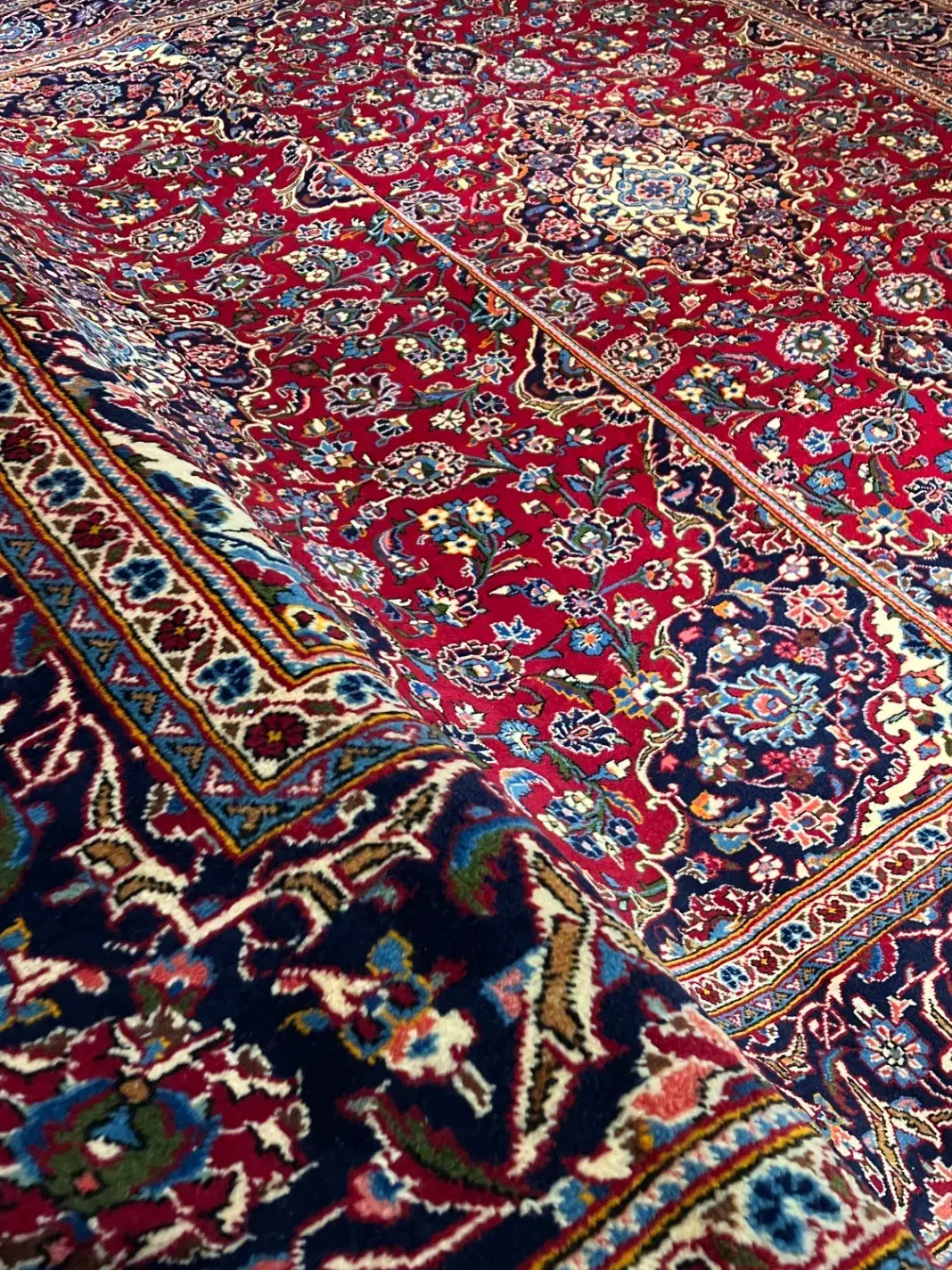 فرش دستباف جفت ۹ متری اردکان لاکی دستبافت|فرش|تهران, مولوی|دیوار