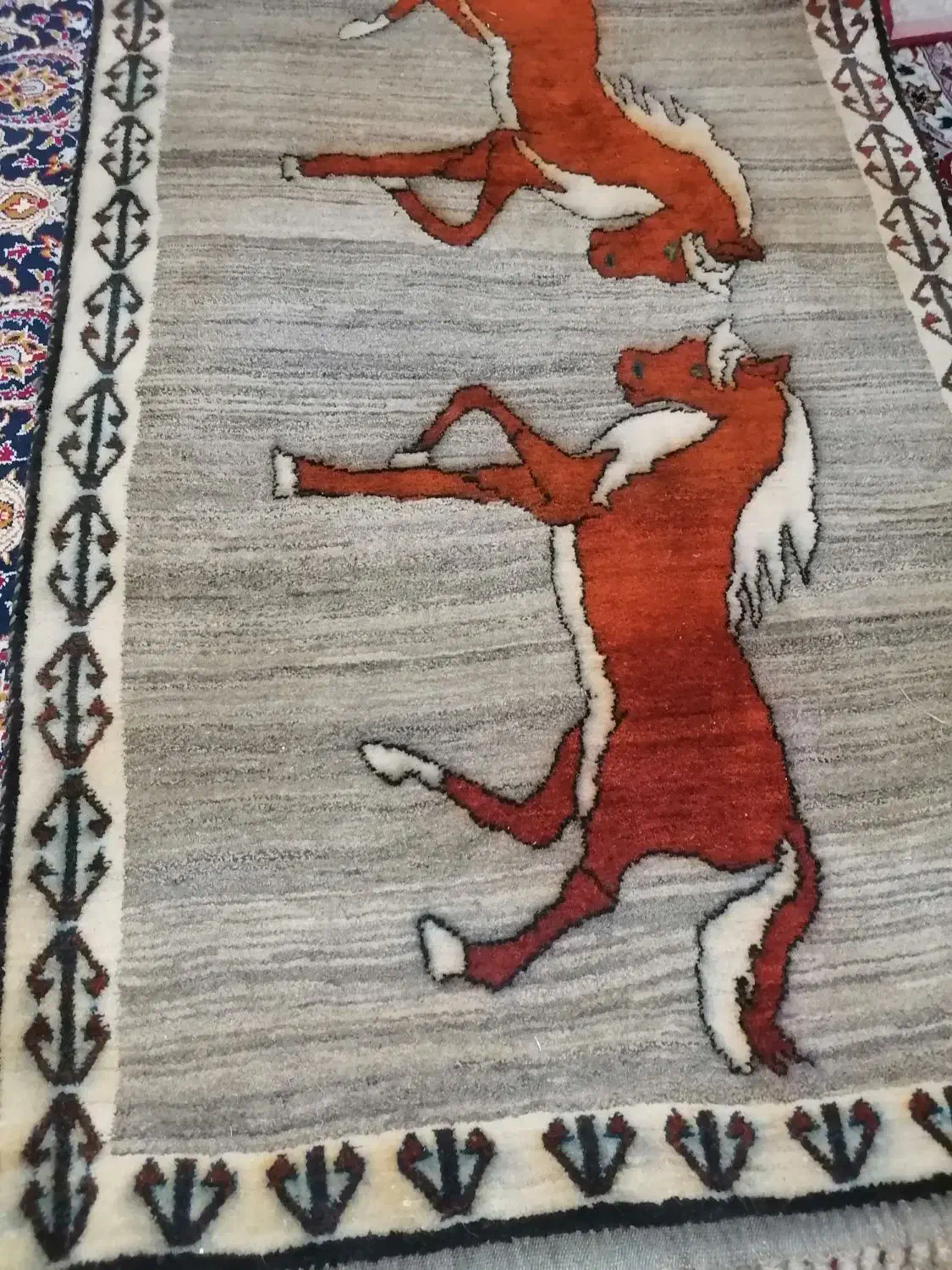 قالی دست بافت|فرش|همایجان, |دیوار